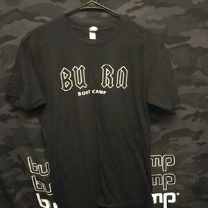 Burn Boot Camp Black Men's Short Sleeve Tee